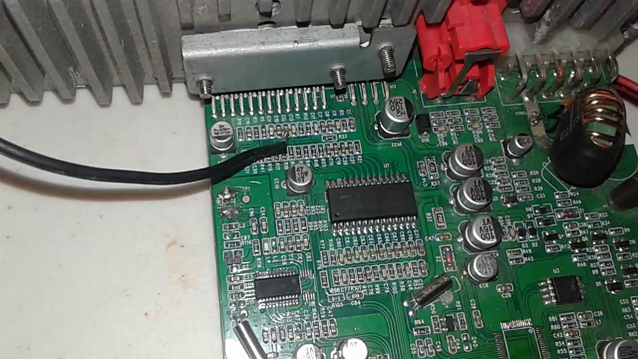Bocina sin audio . Adaptacion de modulo autostereo TDA
