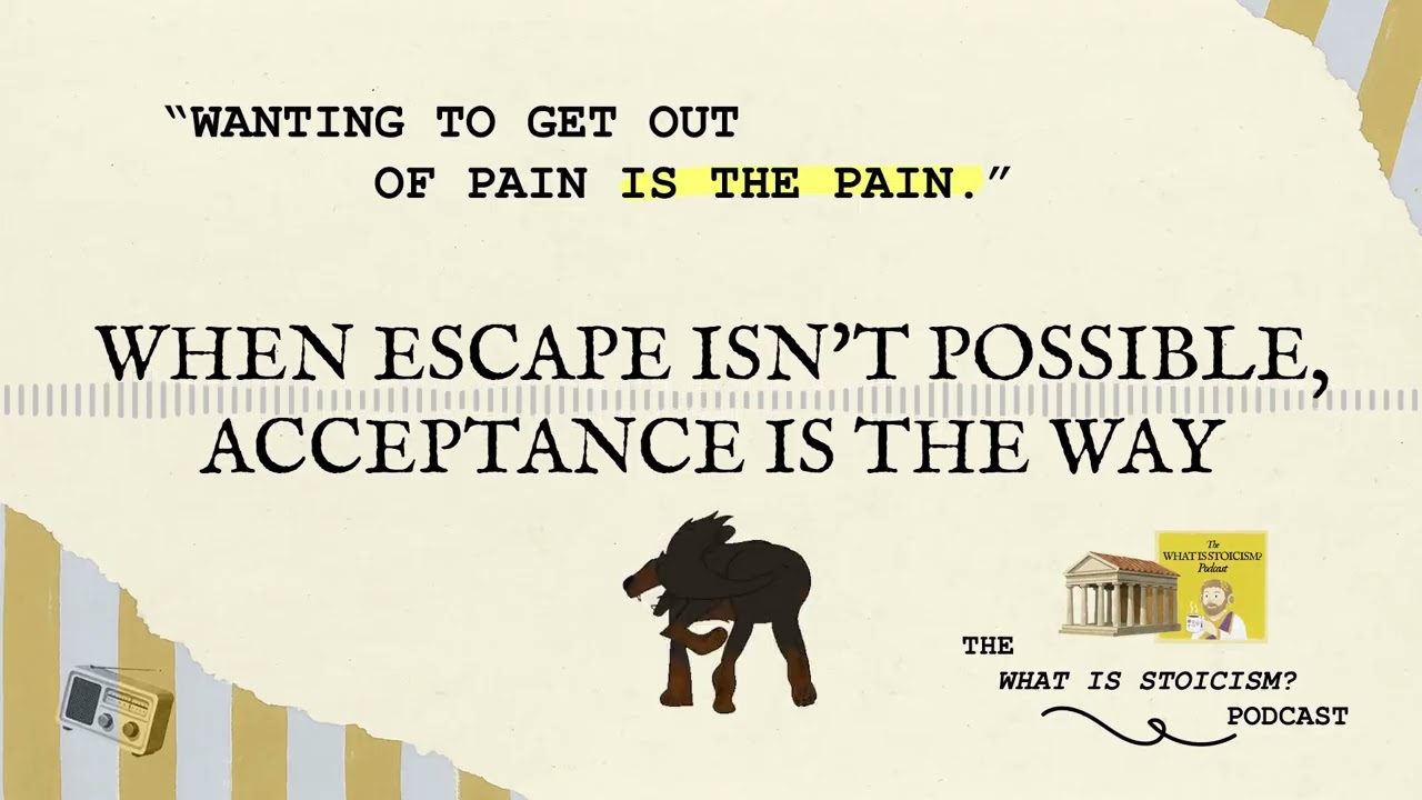 When Escape Isn't Possible, Acceptance Is The Way