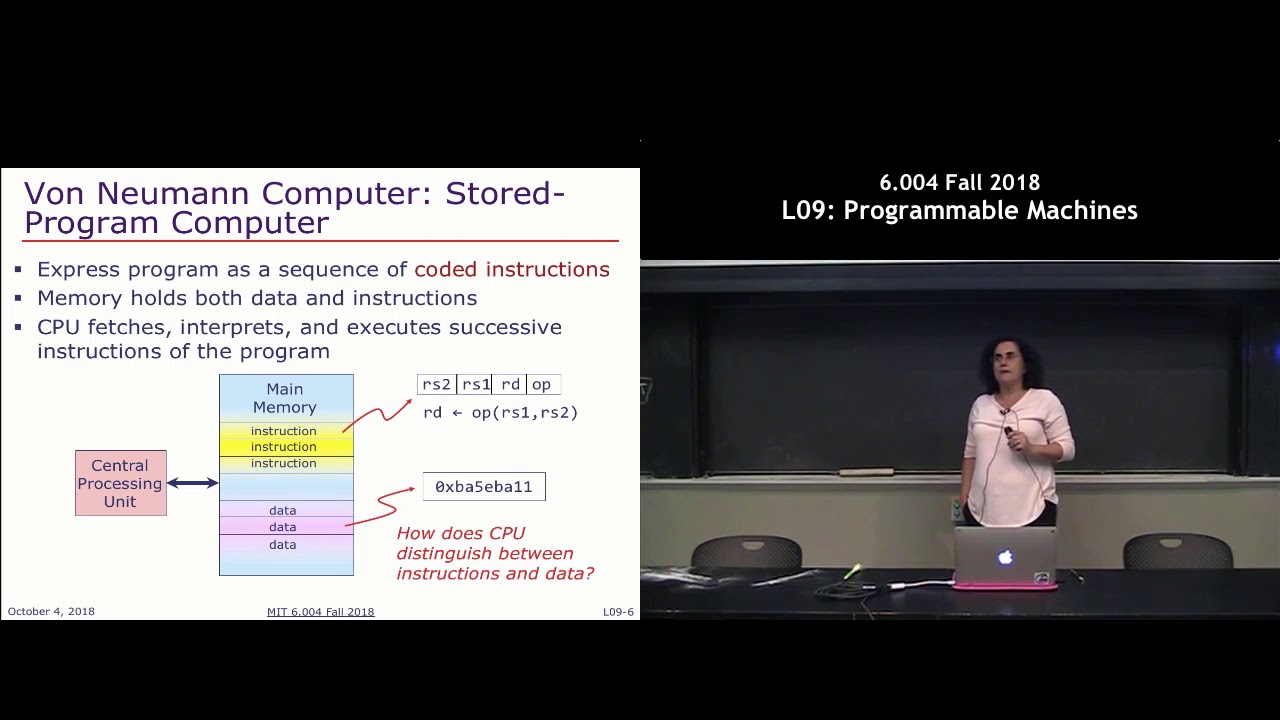 MIT 6.004 L09: Programmable Machines