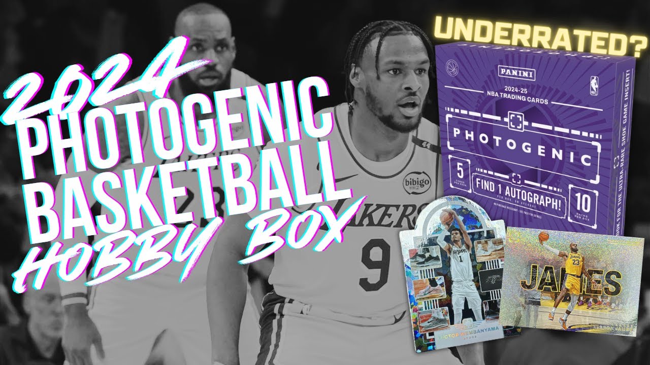 My Favorite Set Of The Year: 2024 Photogenic Basketball Hobby Box x1