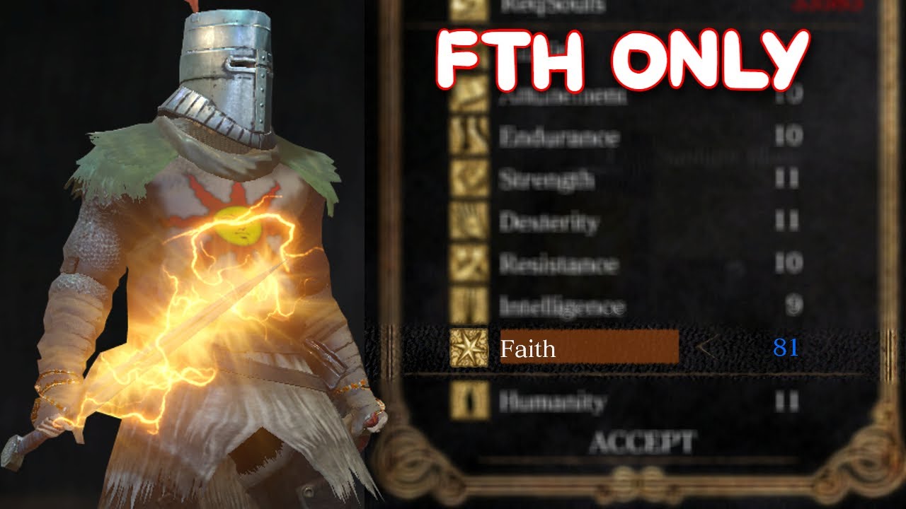 Dark Souls But It's Only FAITH