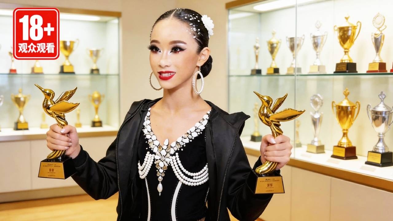 全力以赴中拉横琴赛，结果终于不负努力，喜抱四只小鸟荣誉归来！【拉丁女孩乔乔】