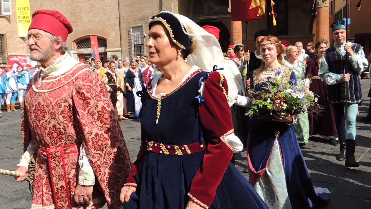 Le favolose nozze di Annibale II Bentivoglio con Lucrezia D&rsquo;Este - i bentivoglio in corteo