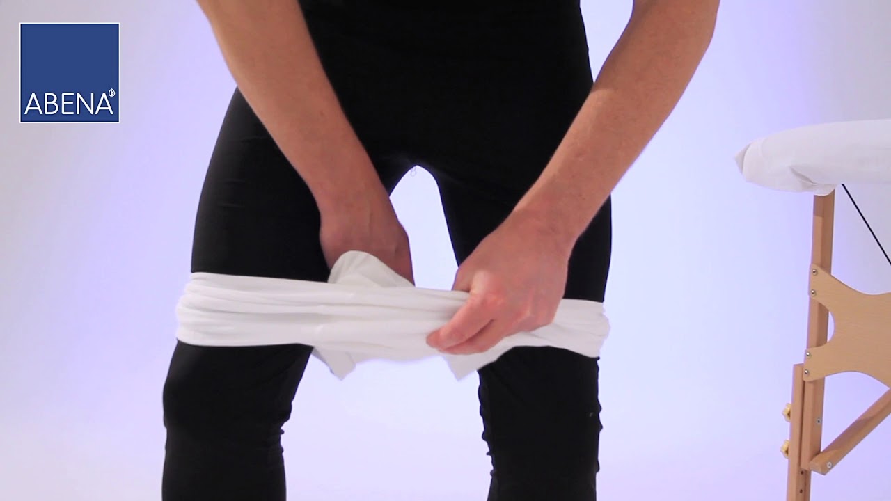Mettre la protection urinaire Abri Man
