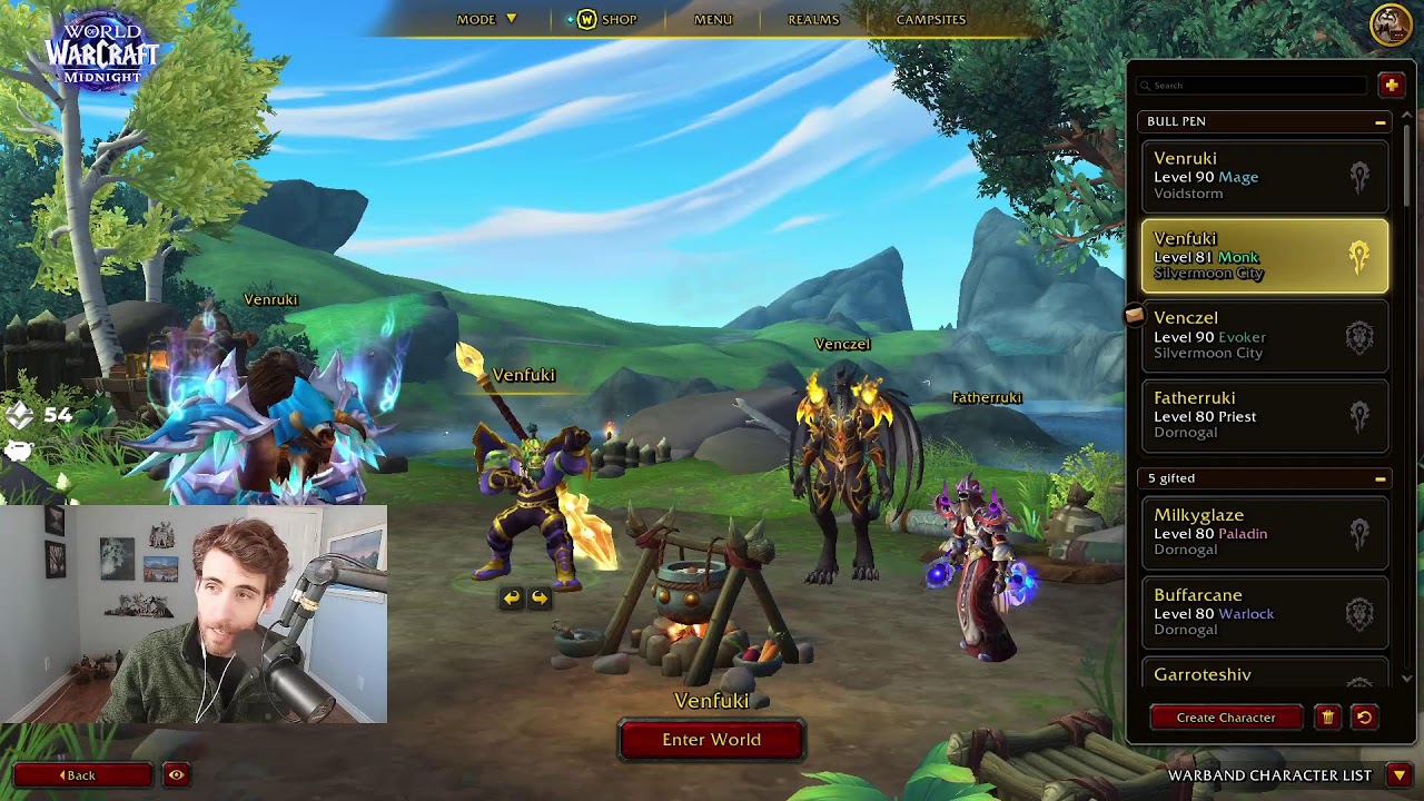 🔥MIDNIGHT COFFEE W/ VEN🔥TRYING TO SPEED LEVEL ALTS