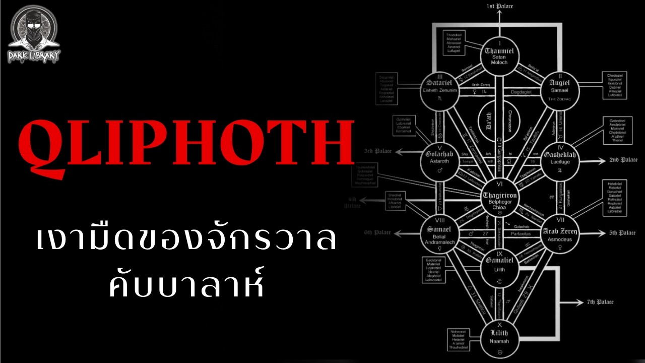 จากต้นไม้แห่งชีวิตสู่ต้นไม้แห่งความตาย - Qliphoth l Dark Library