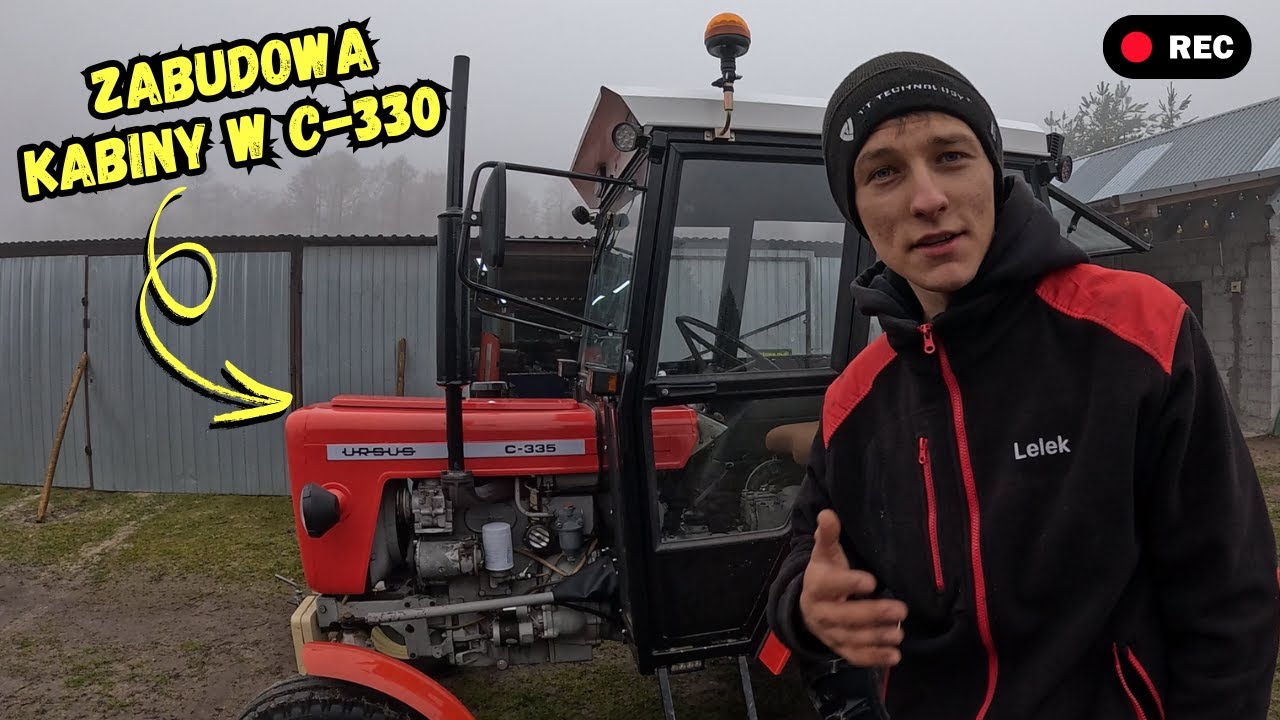 Jak wygłuszyć kabinę C-330? Tanie i skuteczne sposoby! 🤫🚜Zabudowa kabiny od podstaw :)