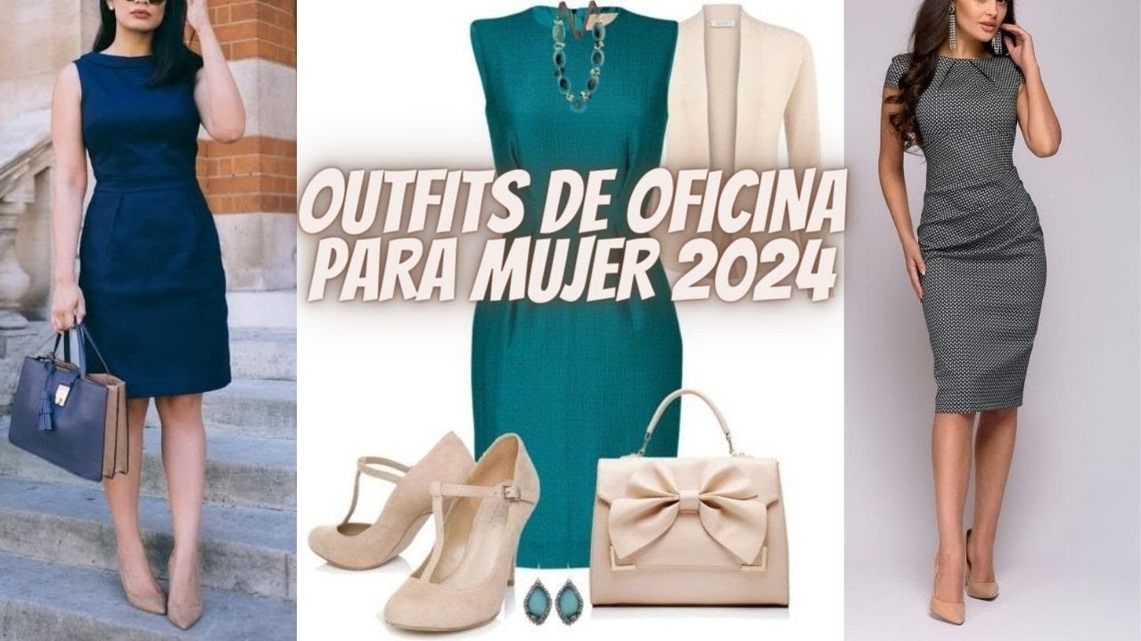 OUTFITS DE OFICINA FORMALES PARA MUJER MODA 2024💚🔅FORMAL OFFICE OUTFITS FOR WOMEN 2024💞😍