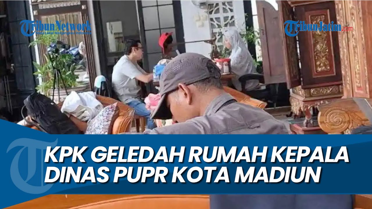 BREAKING NEWS, KPK Geledah Rumah Kepala Dinas PUPR Kota Madiun Thariq Megah