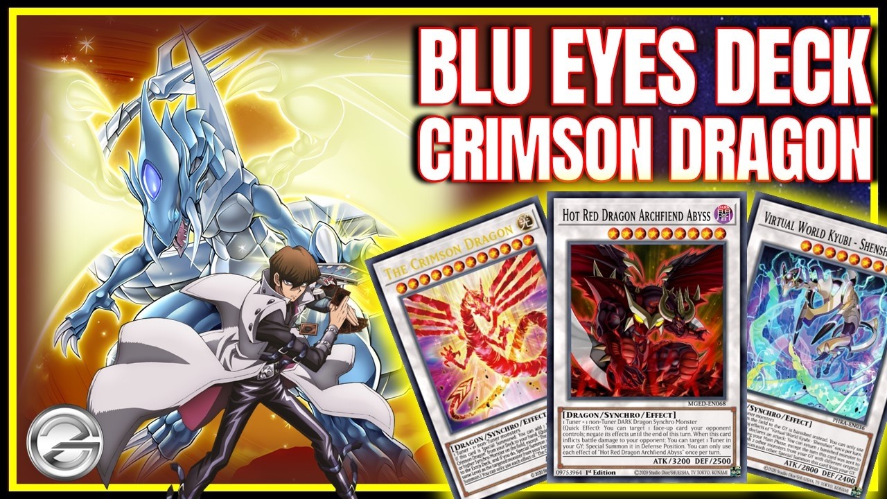 Nobody Expected Blue-Eyes Deck to Use Crimson Dragon Like This