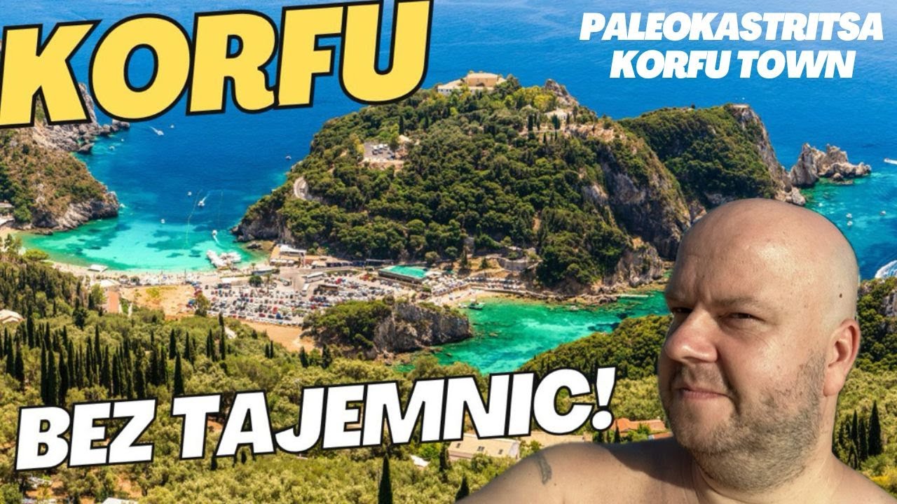 KORFU 🇬🇷 - PALEOKASTRITSA, KORFU TOWN - 7 dni na plażach, zwiedzaniu i z greckim jedzeniem