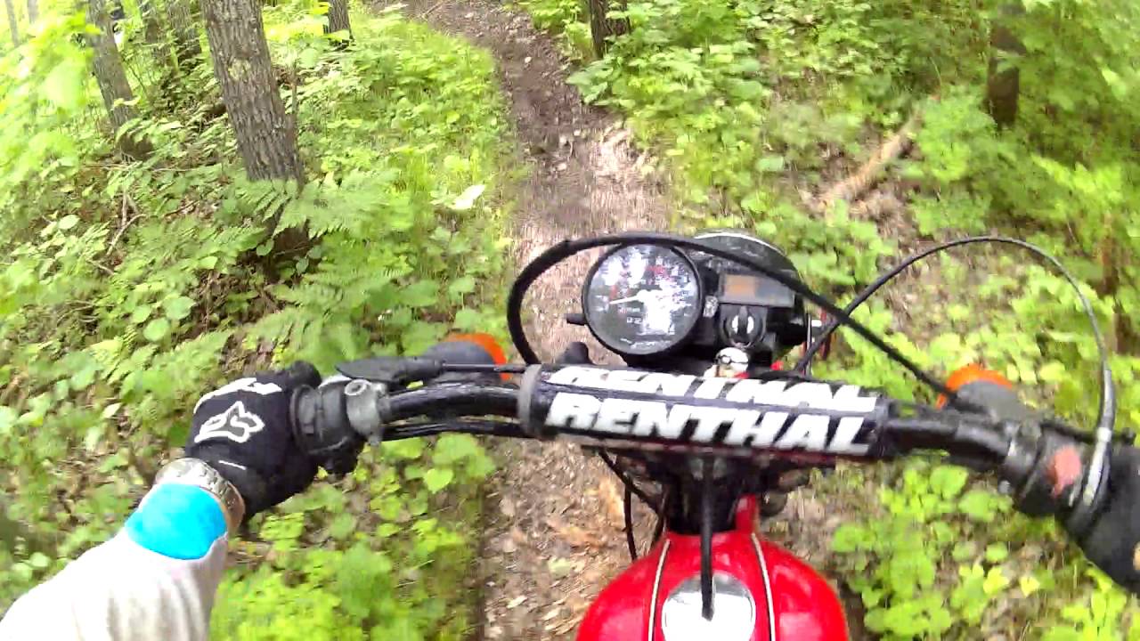 Offroad Riding at Martineau on Honda XL185S, 2016 Part 3