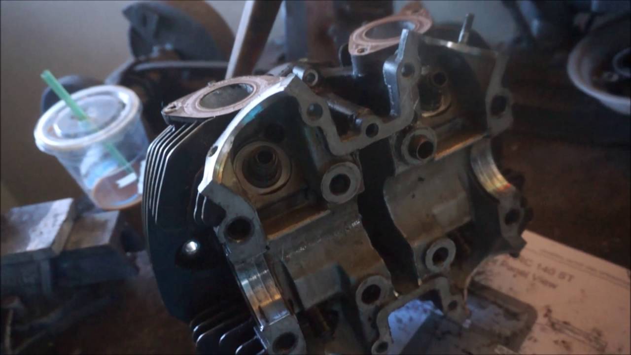 XS650 Chopper Refresh - Basic head porting/polishing