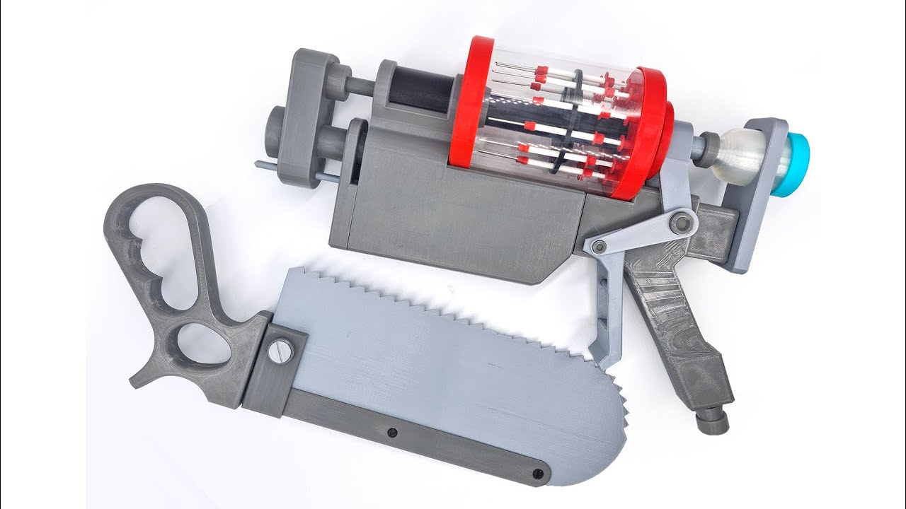 TF2 Syringe Gun and Bonesaw IRL