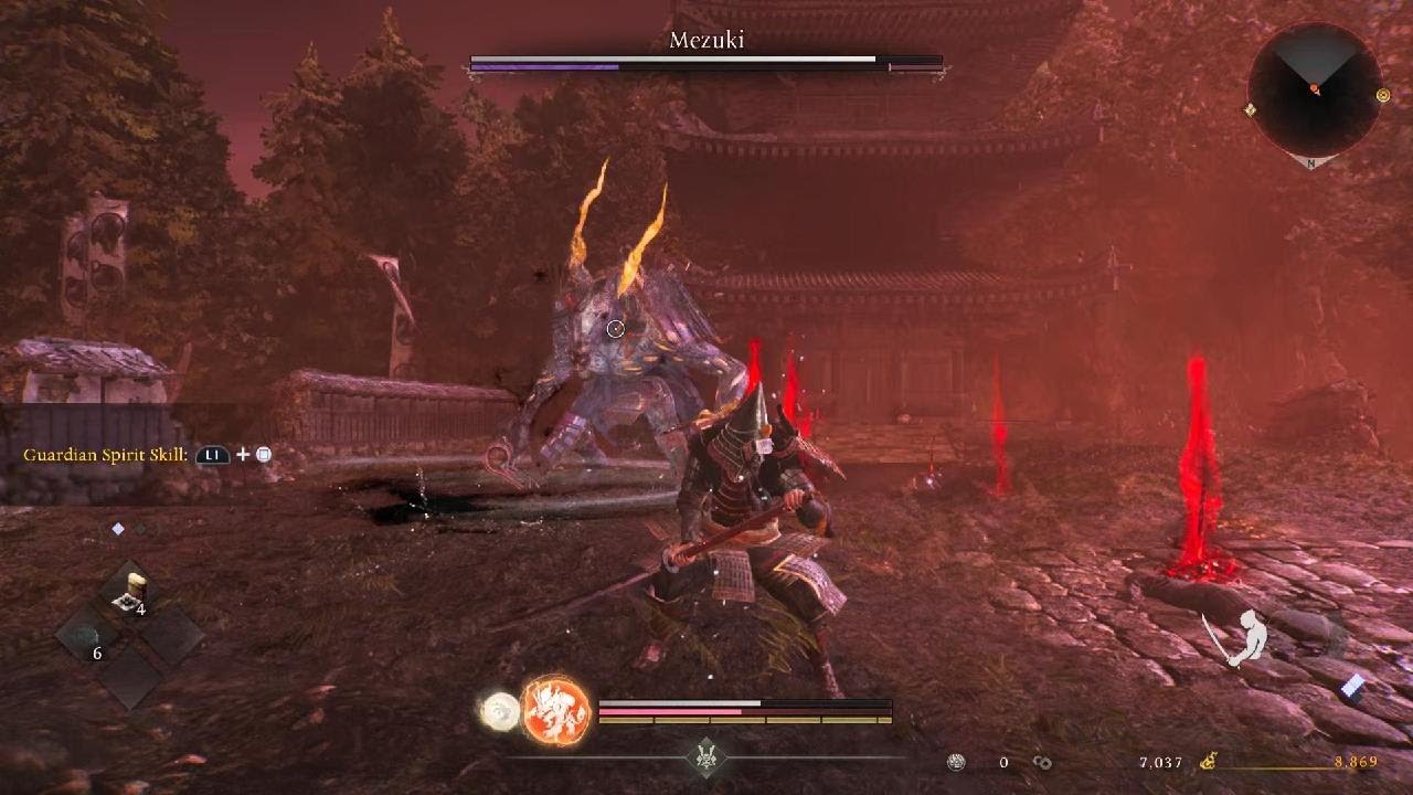 Nioh 3 Demo Mezuki Boss Fight