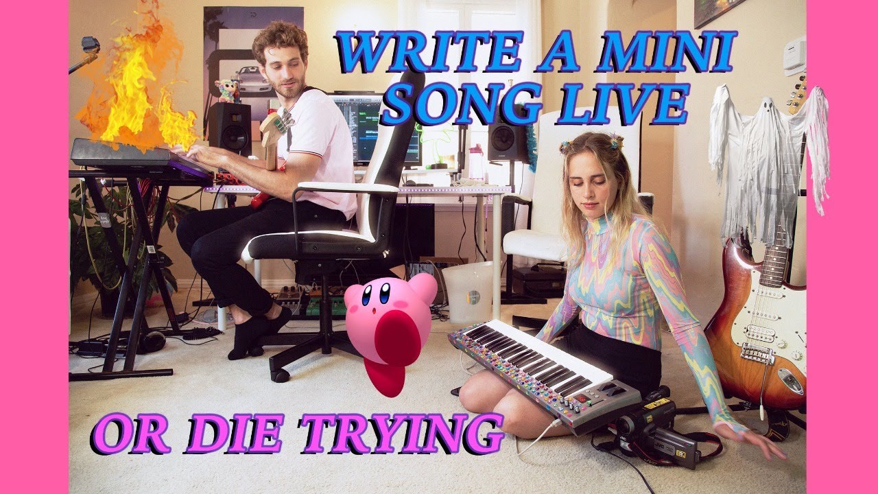 Writing a mini song live (or trying to!)