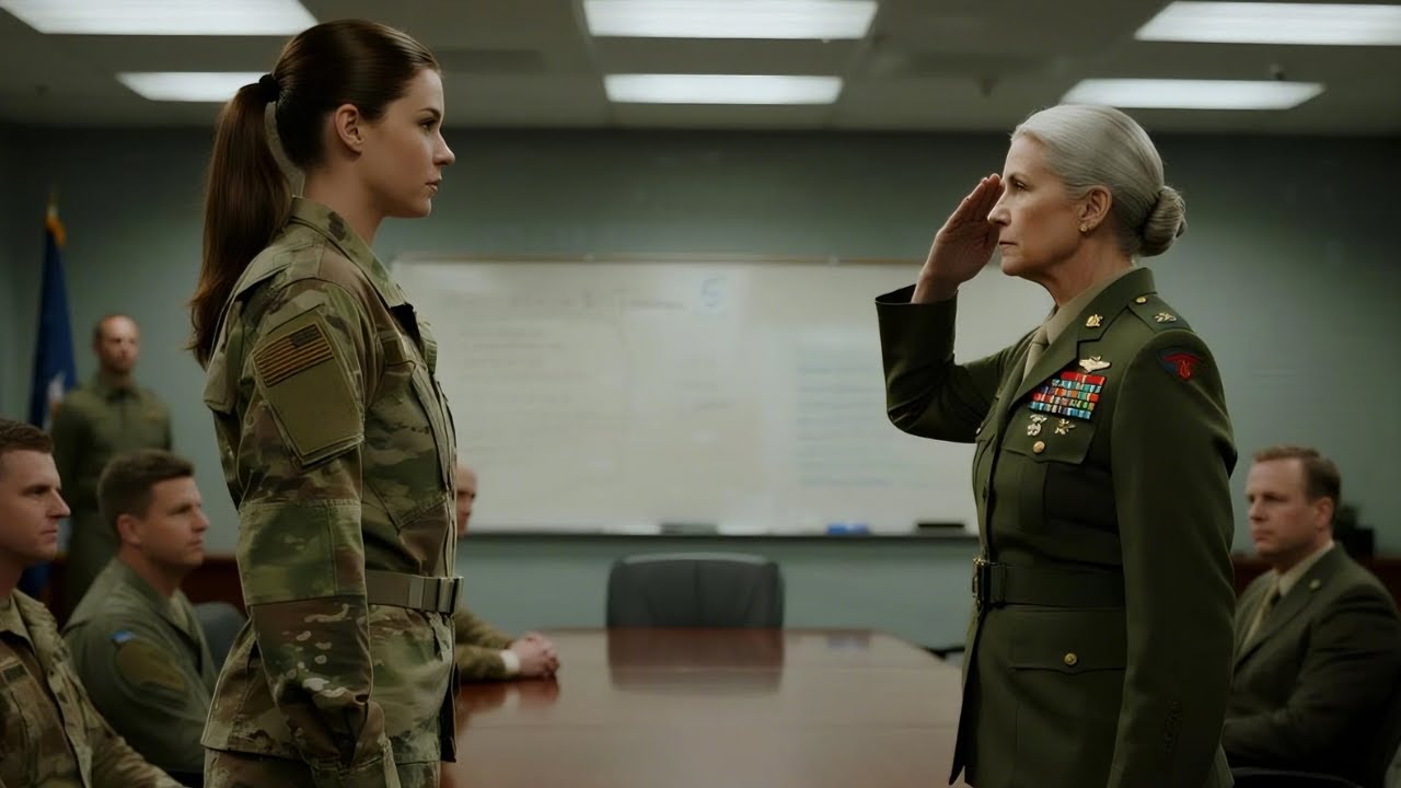 She Was Ignored by Everyone—Until a 4-Star General Walked In and Saluted Her