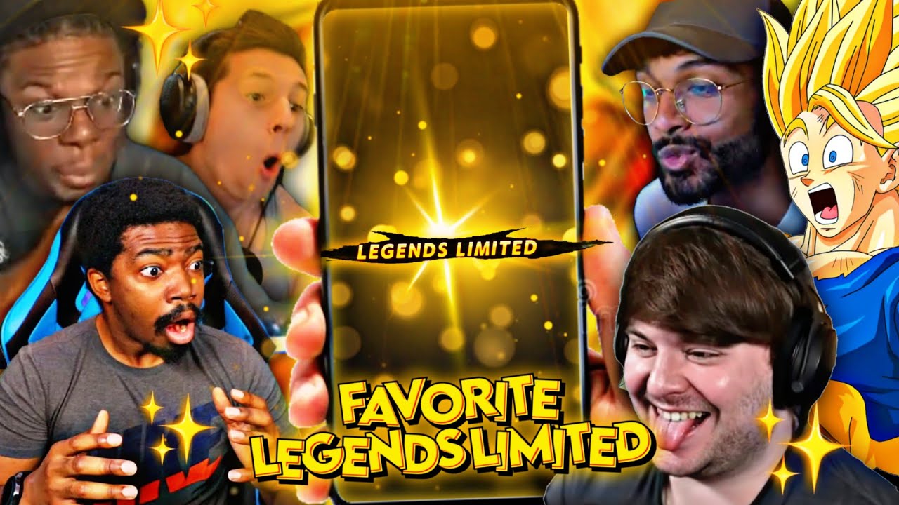 YOUTUBERS PULLING THEIR FAVORITE LEGENDS LIMITED FOR THE FIRST TIME PART 2! DRAGONBALL LEGENDS 2026