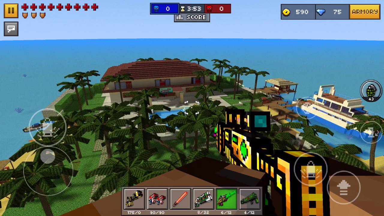 Pixel Gun 3D - Anti-Hero Rifle Improved Weapon Gameplay