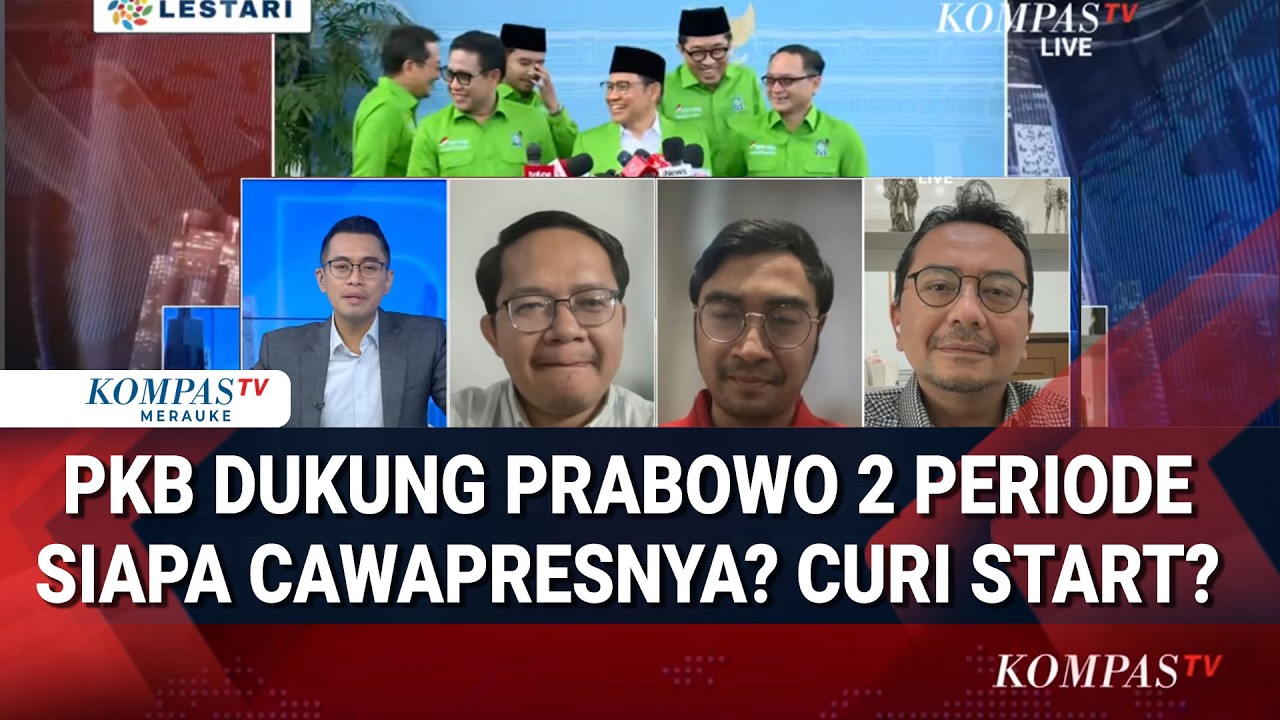 Jubir PDI P, Ketua DPP PKB dan Pengamat Politik Soal PKB Dukung Prabowo 2 PEriode(tanpa Cawapres)