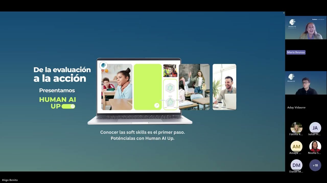 Lanzamiento Human AI Up | Cómo convertir la evaluación de soft skills en intervenciones real