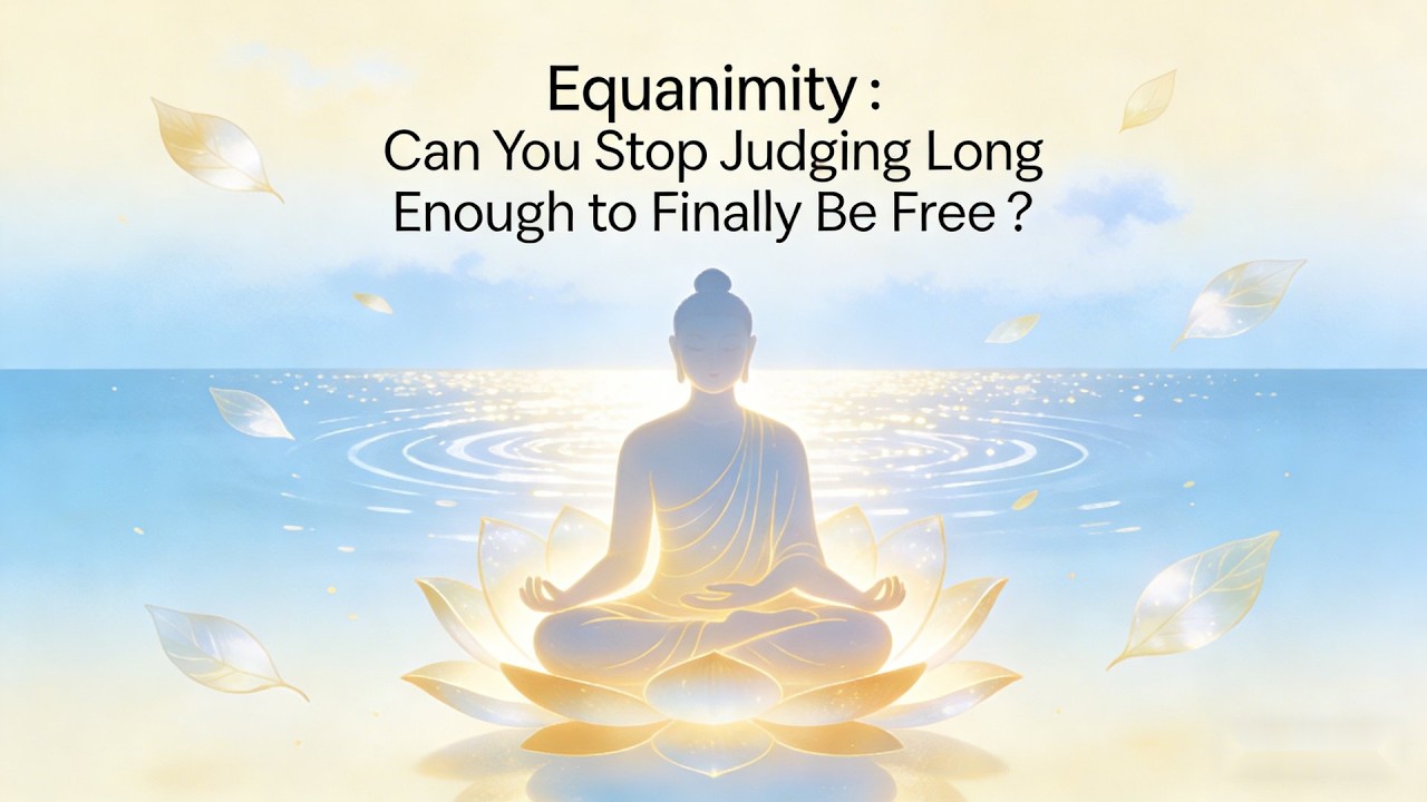Equanimity：Can You Stop Judging Long Enough to Finally Be Free？