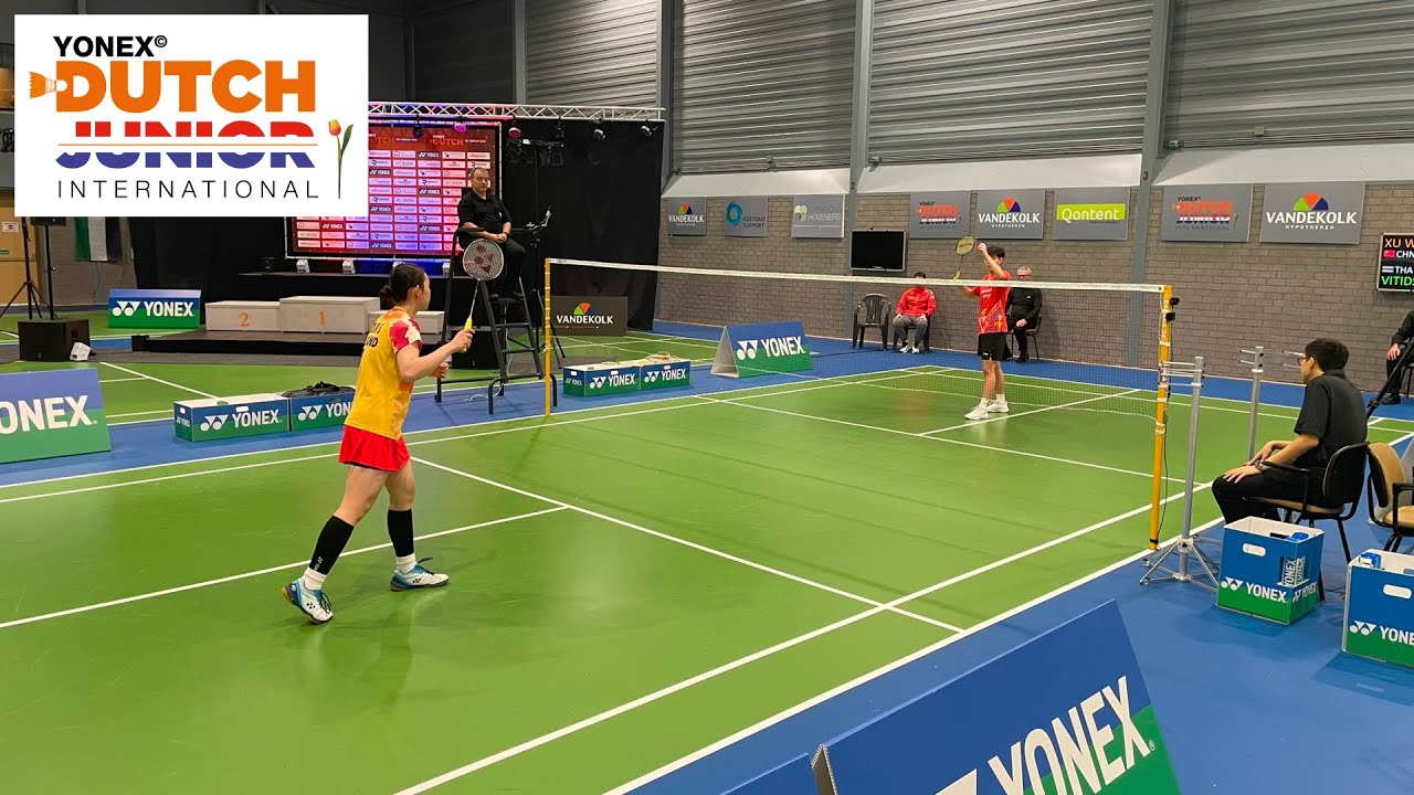 Final WS-U19, 🇨🇳 Xu Wen Jing vs. 🇹🇭 Sarunrak Vitidsarn - Yonex Dutch Junior International 2024