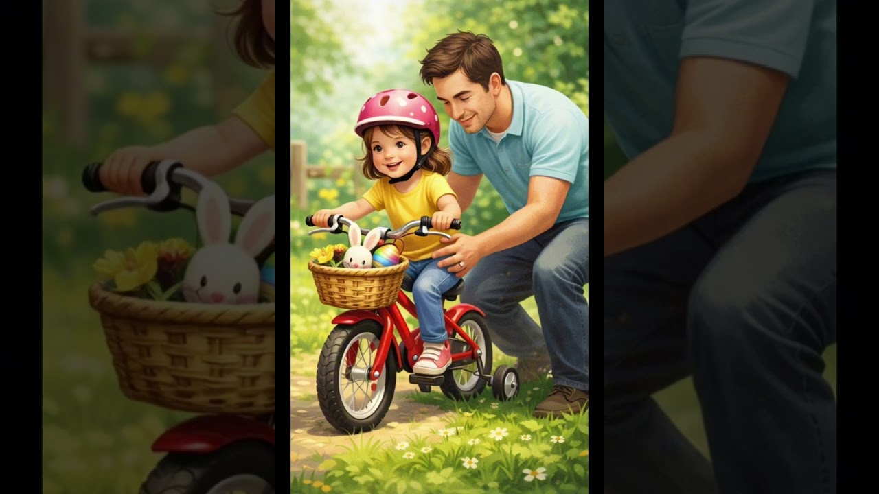 Greta lernt Radfahren #einschlafgeschichten  #elternundkinder #kindergarten  #kinderunterhaltung 
