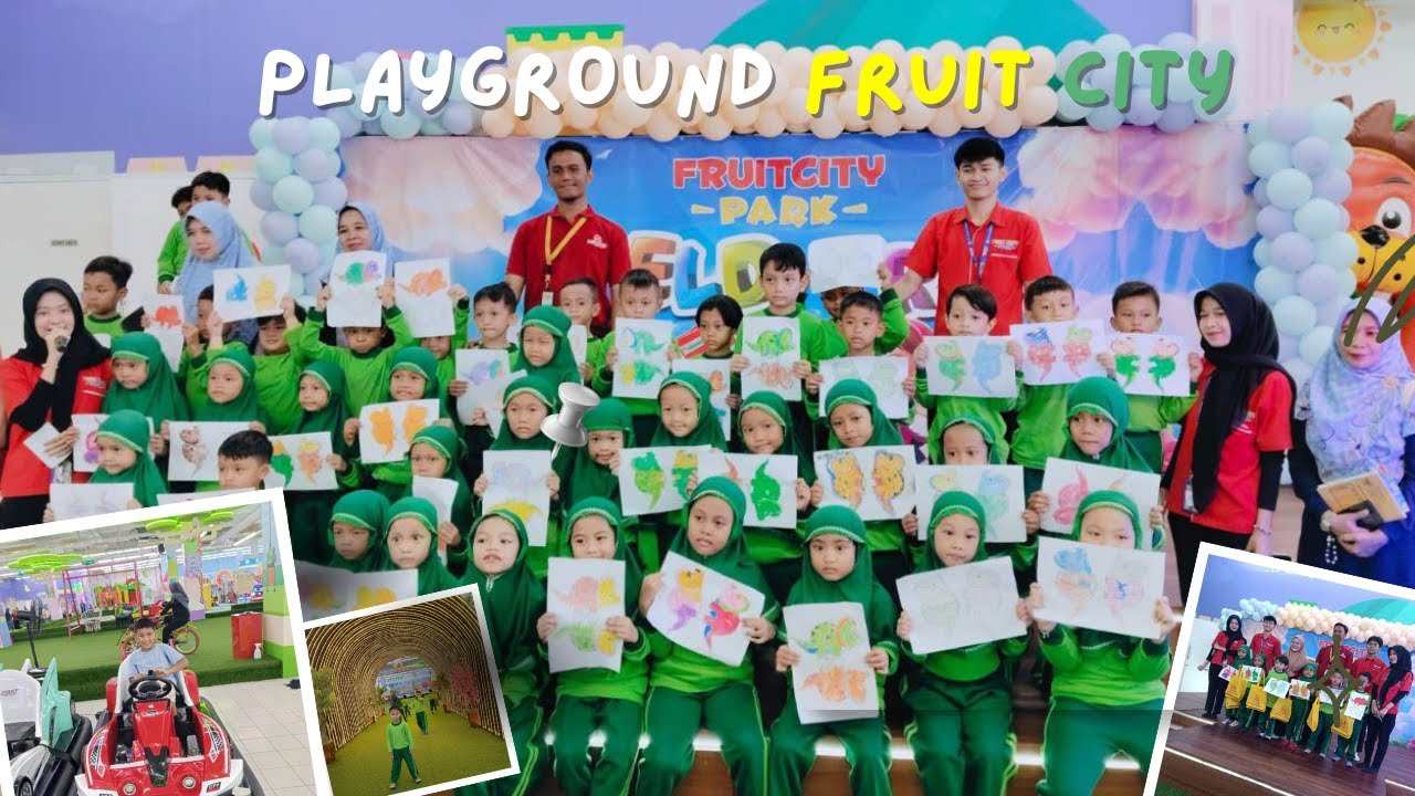 PLAYGROUND ANAK SERU DI FRUIT CITY PARK CBD CILEDUG