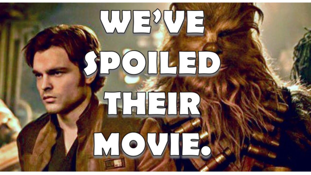 DISNEY STAR WARS shill journalists know my channel is CORRECT about SOYLO: A STAR WARS STORY!!