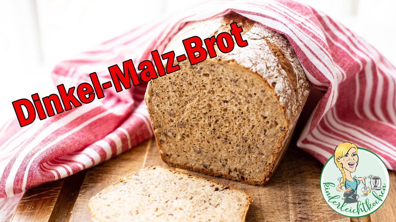 Dinkel-Malz-Brot mit dem Thermomix und dem kleinen / runden Zaubermeister gebacken