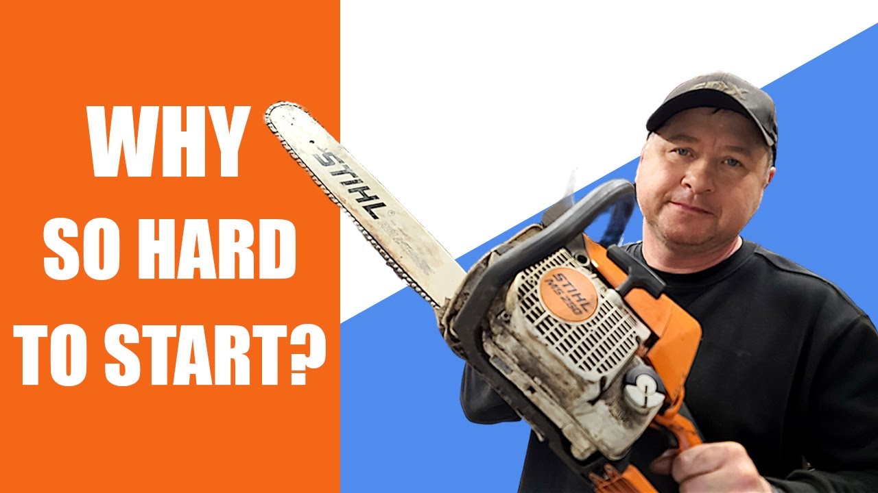 Не можете запустить бензопилу Stihl MS250? Вот почему!