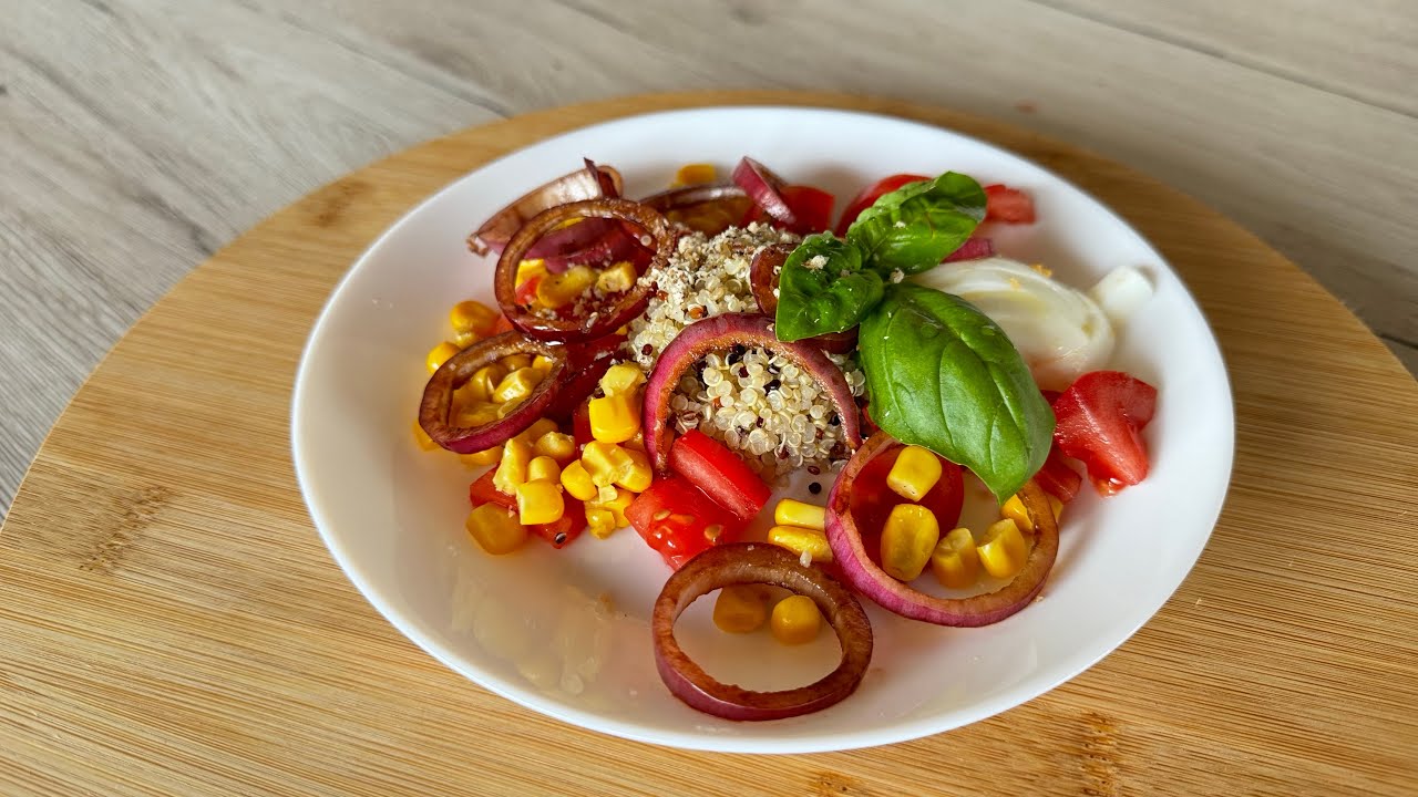 Salat mit Dosenmais - Rezepte - Schnell machen und kochen