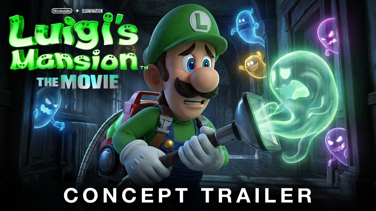 Luigi’s Mansion: The Movie | FAN TRAILER | Animated Movie Concept
