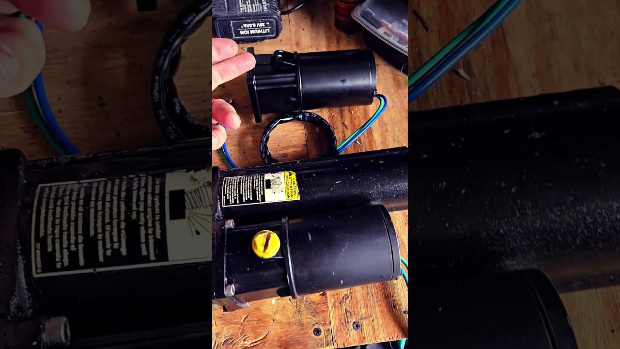 93 Mercury 115 outboard trim pump replacement #mercury #diy #boat #mechanic #diymechanic