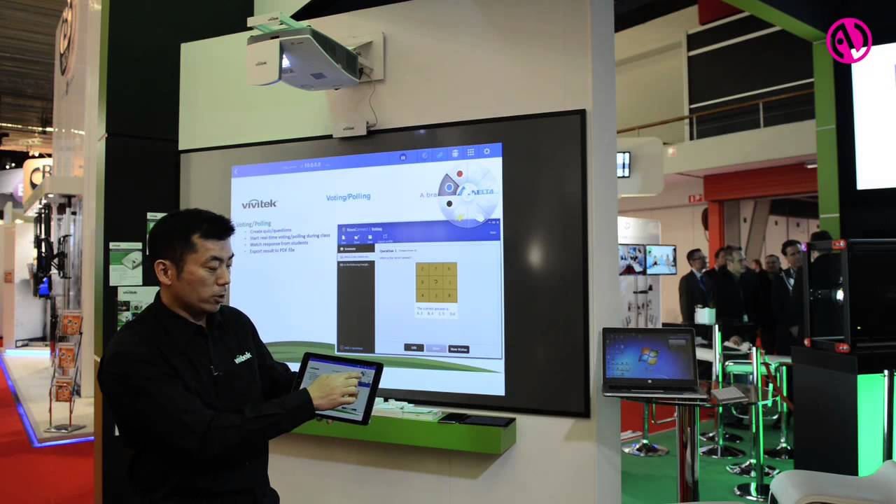Vivitek unveils NovoConnect wireless presentation system
