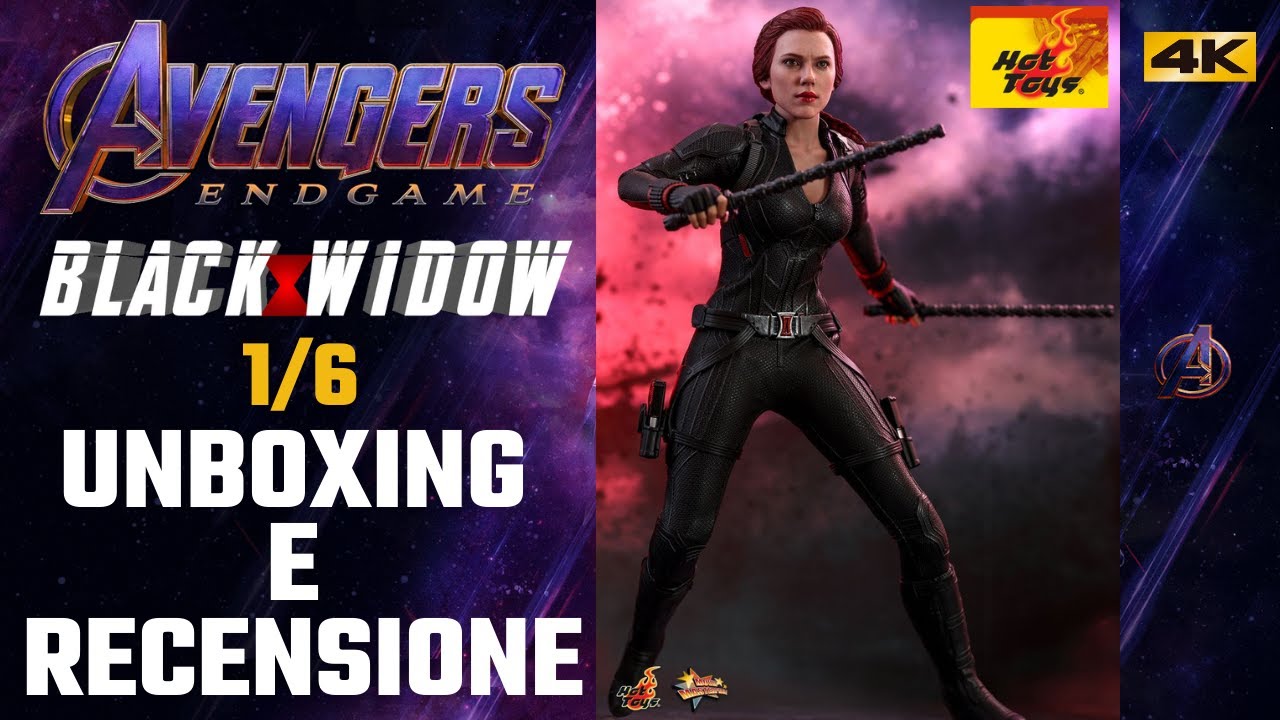 Hot Toys Black Widow - MMS 533 - Avengers Endgame - Unboxing e recensione Italiano