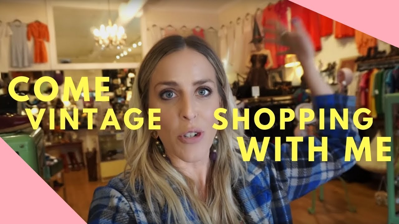 COME VINTAGE SHOPPING WITH ME// ELSEWHERE VINTAGE ORANGE, CA