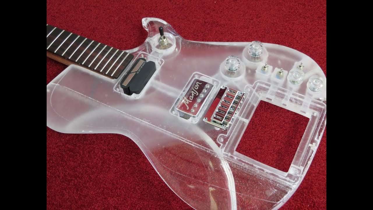 Acrylic Guitar - Making Of (part 1)
