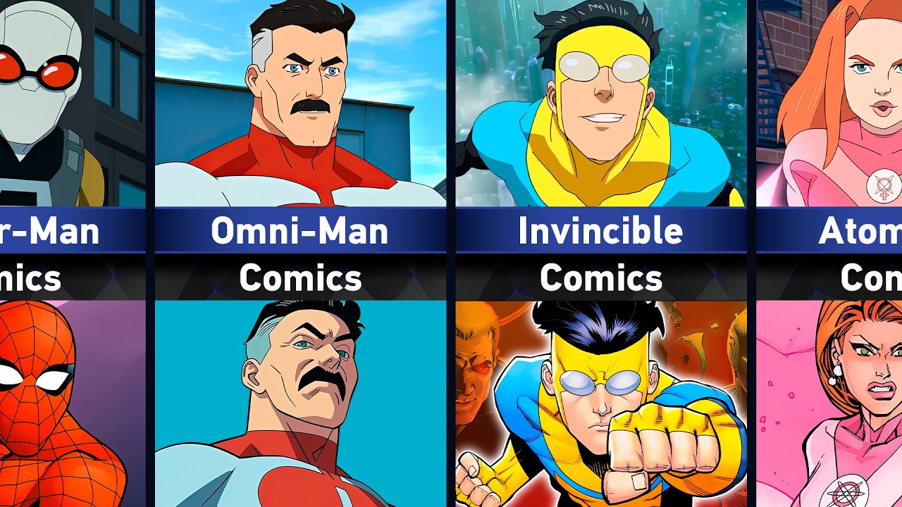 Invincible Comparison: Series vs Comics
