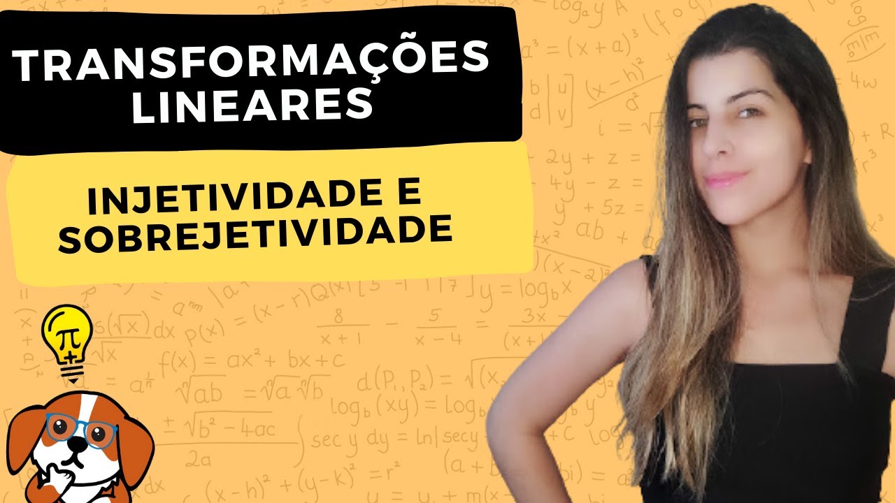 INJETIVIDADE E SOBREJETIVIDADE DE TRANSFORMA&Ccedil;&Otilde;ES LINEARES: Exerc&iacute;cios Resolvidos | &Aacute;lgebra Linear