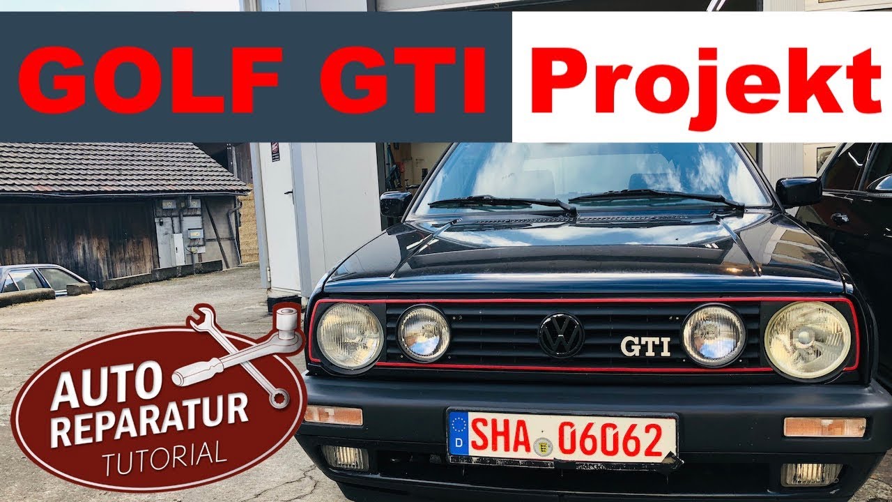 Das Golf 2 GTI Projekt - Bestandsaufnahme vom EDITION Blue | TEIL 1
