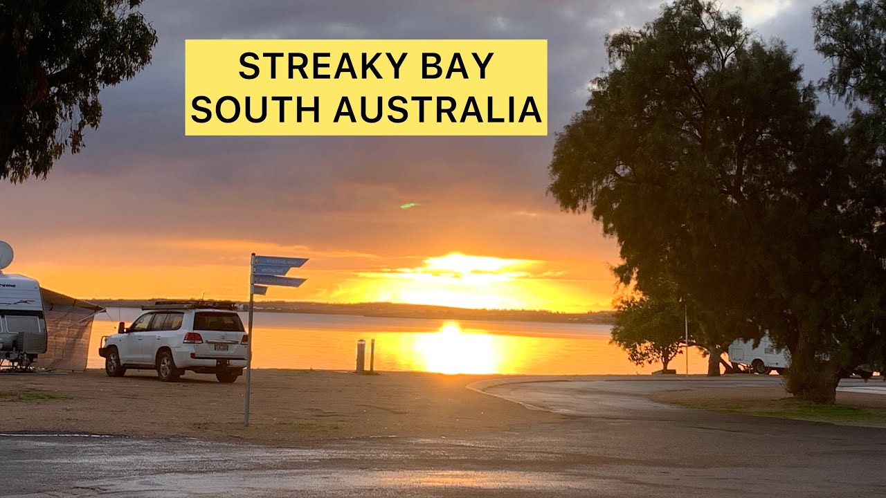 OUR RED CENTRE CARAVAN AT DISCOVERY PARKS STREAKY BAY FORESHORE CARAVAN PARK S.A. | SEPS ADVENTURES