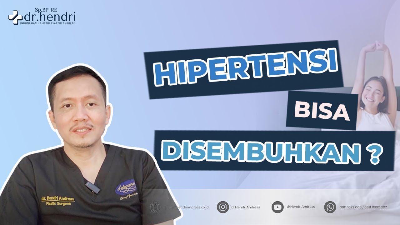 CARA MENURUNKAN TENSI YANG BENAR