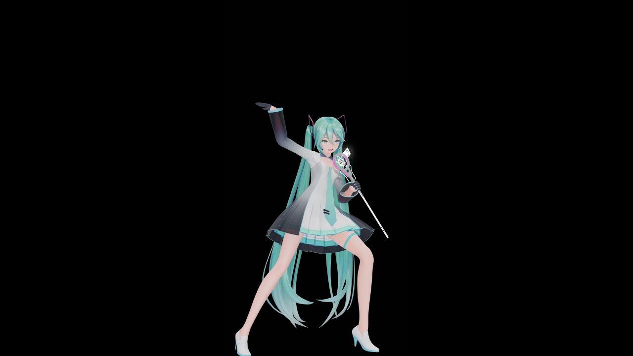 【MMD】砂の惑星 / YYB式初音ミク_10th / 4K60fps / 黒背景 /縦画面