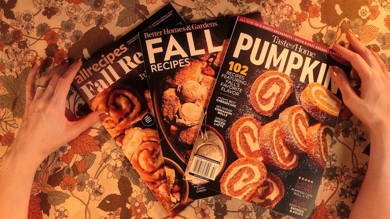 Whispered ASMR 🍂 Cozy Fall Recipes