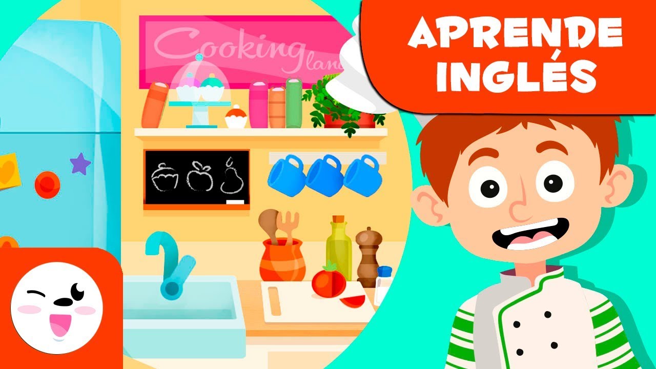 Cocina - Vocabulario de inglés para niños - Objetos del hogar