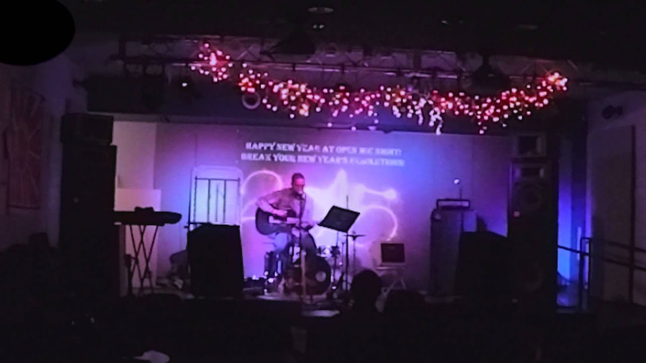 Alexander McIntyre Live at Open Mic Night
