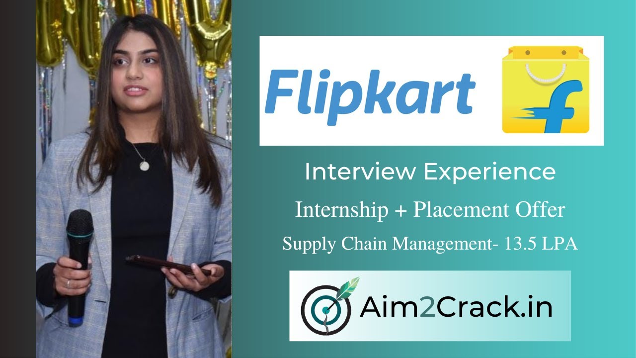 Flipkart NEEV Interview Experience | Supply chain management |Naina Sekhri | 2023 | Aim2crack