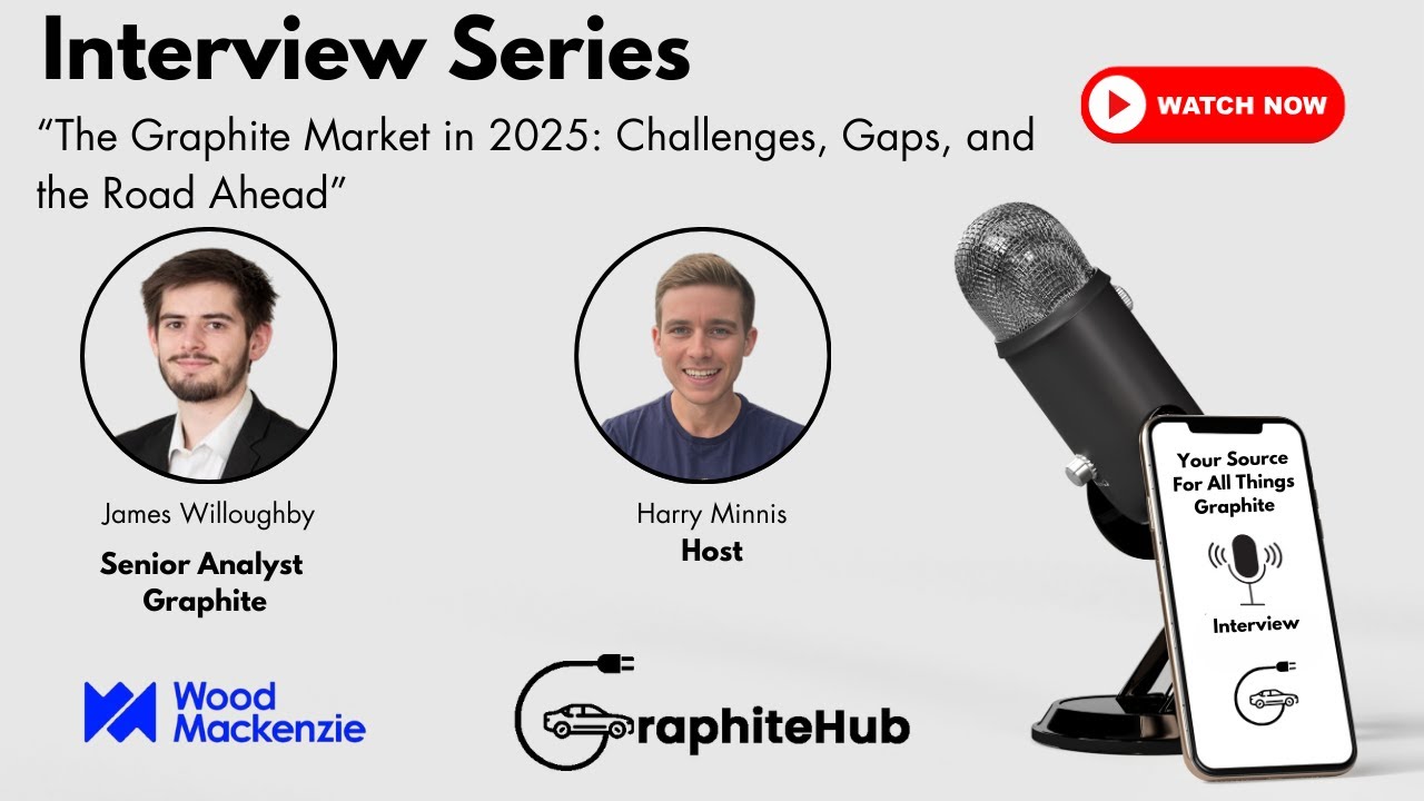 James Willoughby: The Graphite Market in 2025 - Challenges, Gaps, and the Road Ahead